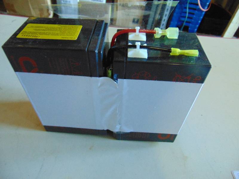 lot 1135 image: (1) pair Tripp-Lite Replacement Battery Cartridge RBC92-2U