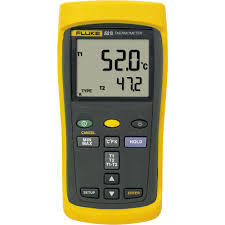 lot 1102 image: Fluke 52 II Thermometer, used
