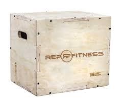 lot 1105 image: Rep Fitness Wooden Box 12 x 14 x 16