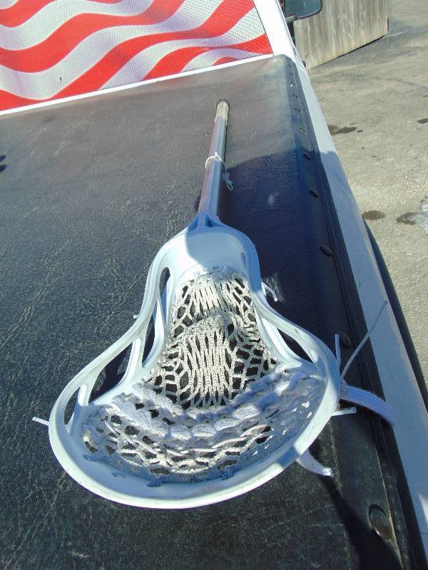 lot 1196 image: (1) String King Lacrosse Stick, used