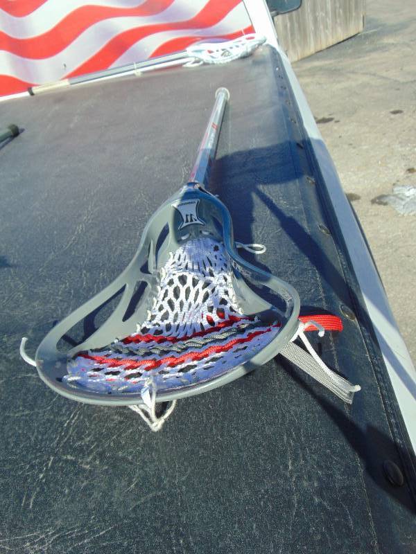 lot 1197 image: (1) Next Warrior Lacrosse Stick, used