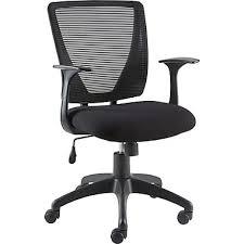 lot 1221 image: Vexa Black Mesh Back Office Chair PN27372