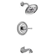 lot 1219 image: Brizo Rook Tempassure Thermostatic Tub & Shower Trim, fits multi- choice universal valve, PN T6046-PC