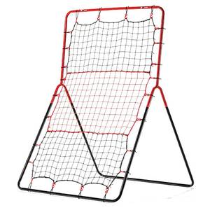lot 1811 image: Franklin Sports Baseball Rebounder Net - 3-Way Baseball  Softball Pitchback Net  Fielding Trainer - Bounce Back Net for Fielding  Throwing Practice