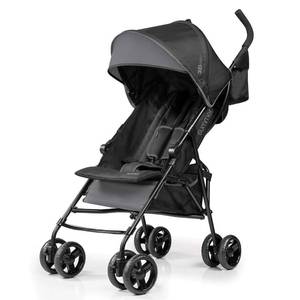 lot 1821 image: Summer Infant, 3D Mini Convenience Stroller Lightweight Stroller with Compact Fold MultiPosition Recline Canopy with Pop Out Sun Visor and More &nbspUmbrella Stroller for Travel and More, Gray
