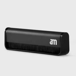 lot 2360 image: AM Clean Sound Record Brush - Anti-Static Ultra Fine Carbon Fibre, Record Cleaner for Music Lovers, Effectively Lifts Dust & Reduces Friction, Record Cleaning