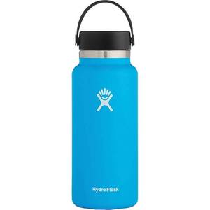 lot 2379 image: Hydro Flask 32-Ounce Wide Mouth Cap Bottle in Pacific at Nordstrom