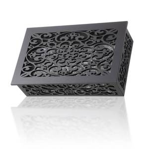 lot 2389 image: Saillong Doorbell Chime Cover Box Only, Wooden Doorbell Chime Box, Doorbell Chime Cover Box for Indoor Outdoor, with Extra Self Adhesive Tape, Easy to Install for Home (Dark Gray)