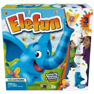 lot 3078 image: Hasbro Gaming Elefun and Friends Elefun Preschool Game With Butterflies and Music, Kids Games Ages 3 and Up, Board Games for Kids