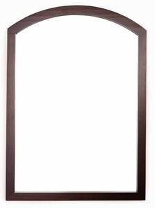 lot 5504 image: OMISHOME Arch Wall Wooden Mirror (US Based Company)  Arched Wood Frame Farmhouse Mirror  Rustic Farmhouse Decor  Rustic Bedroom Decor