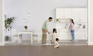 lot 5520 image: Regalo 194-Inch Super Wide Adjustable Baby Gate and Play Yard, 2-In-1, Bonus Kit, 4 Count (Pack of 1) - Retail $88.51