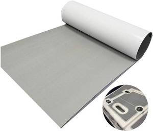 lot 5528 image: Boat Flooring EVA Foam Deck Sheet Non Slip Marine Boat Deck Carpet Self Adhesive Comfort Floor Mats for Boat Motor Boat RV Yacht Kayak Golf Cart Indoor 94.5x35