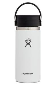 lot 6086 image: Hydro Flask 16-Ounce Coffee Flask With Flex Sip(TM) Lid, Size One Size - White
