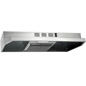 lot 7560 image: A 30-in Stainless Steel Under Cabinet Range Hood with Charcoal Filter
