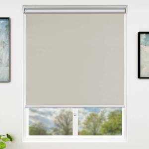 lot 7575 image: Sunfree Blackout Roller Shades Window Shades Cordless Blackout Window Blinds with Thermal Insulated for Bedroom,Office, 30 x 72 Inch, Beige