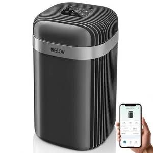 lot 7594 image: WELOV Smart Air Purifiers for Home, Air Purifer for Bedroom with 23dB Quiet,H13 True HEPA Air Filter for Pets Allergens Removal to 0.1 Microns,Odor Eliminator for Wildfire Pollen Dust,Alexa Control - Retail $103.65