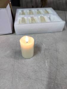 lot 7603 image: Mitlee 16pc Wedding Decor Candle set