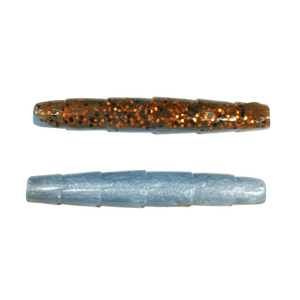 lot 8230 image: A 2pkGoogan Rattlin Ned Blue Penny Soft Plastic Fishing Lure