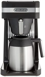 lot 9644 image: BUNN 55200 CSB3T Speed Brew Platinum Thermal Coffee Maker Stainless Steel, 10-Cup, Black - Retail $169.85
