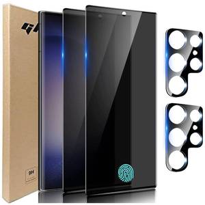lot 10431 image: CYCFAIML 22 for Samsung Galaxy S23 Ultra Tempered Glass Privacy Screen Protector 6.8 Inch with Camera Lens Protector Tempered Glass, Fingerprint Unlock, Anti Scratch, Anti Spy, Case Friendly