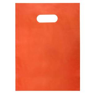 lot 10454 image: Choice Marts 100 Red Orange Bags for Small Business 1.5Mil 9x12 Merchandise Bags Thick Glossy Retail Bags and Shopping Bags For Small Business with Handles Boutique Bags and Red Plastic Bags