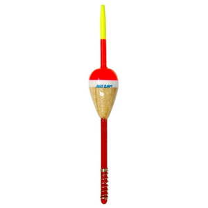 lot 10466 image: Eagle Claw Oval Balsa Spring Float 4 Pack