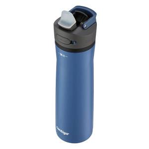 lot 10474 image: Contigo Ashland 2.0 Water Bottle with AUTOSPOUT Lid, 24oz., Blue Corn(Button On Lid Doesnt work)