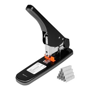 lot 10475 image: Amazon Basics Effortless Heavy Duty Stapler, 210 Sheets High Capacity, Large Office Stapler with Staples, Black