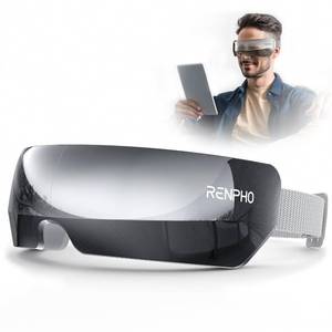 lot 10476 image: RENPHO Eyeris View - Extended Eye Massager for Migraines, 5 Modes Eye Care to Relax Eyes, Heated Temple Massager for Eye Strain Relief, Dry Eyes, (Functionality Unsure) (Missing Pieces)