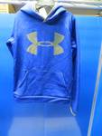 Under armour loose sweater (Size YLG) torn seam on sleeve