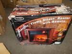 Optimus Electric Flame Effect Heater With Remote