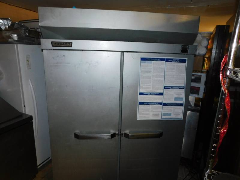 Hobart QF2 Commercial 2 Door Freezer working unit Freezer Coolers