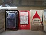 Antique Zippo Lighter with Case