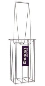 lot 1755 image: GAMMA unisex adult Hoppette 50 tennis ball hoppers, Silver, Hoppette US
