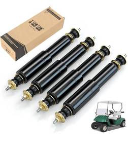 lot 2400 image: 10L0L Golf Cart Shocks for EZGO TXT Front and Rear Shocks Absorbers 1994-Up Gas & Electric Models, Replaces OEM #76418-01, 70928-G01 Nivel Part #5006 - Set of 4