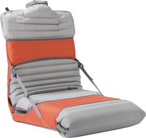 lot 2411 image: Therm-a-Rest Trekker Chair Kit, Tomato, SEAT COVER ONLY