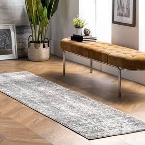 lot 1802 image: nuLOOM Deedra Modern Abstract Area Rug - 25x96Runner Rug ModernContemporary GreyIvory Rugs for Living Room Bedroom Dining Room Entryway Hallway Kitchen