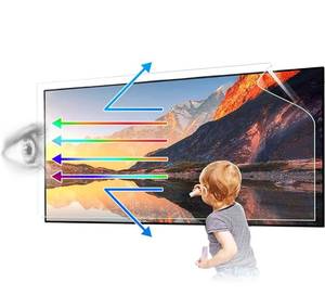 lot 1818 image: 55 Inch TV Screen Protector, Frosted Anti GlareAnti Blue LightDustproof Filter Film, Protect Your Eyes for LCD, LED, 4K OLED & QLED HDTV  55in 47.67inx26.85in