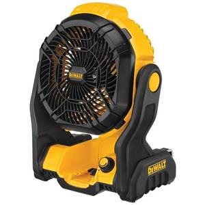 lot 1847 image: DEWALT 20V MAX Cordless Jobsite Fan - Retail $99