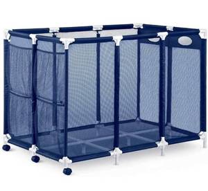 lot 1956 image: Extra Large Modern Blue Pool Storage Bin
