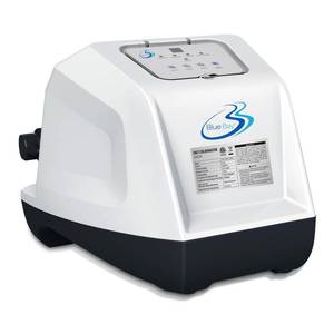 lot 2379 image: BlueBay Saltwater Chlorinator with Built-in Timer for above Ground Swimming Pools up to 7000 Gallons, IPX5 - Retail $211.32