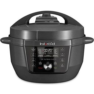 lot 2380 image: Instant Pot RIO Wide Plus, 7.5 Quarts 35% Larger Cooking Surface, WhisperQuiet Steam Release, 9-in-1 Electric Multi-Cooker, Pressure Slow Cooker, Rice Cooker, Steamer, Sautee, Cake &amp Warmer, XL - Retail $178.24