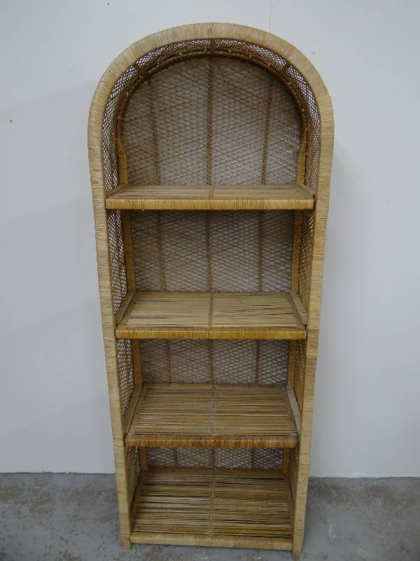 lot 791 image: Wicker shelf