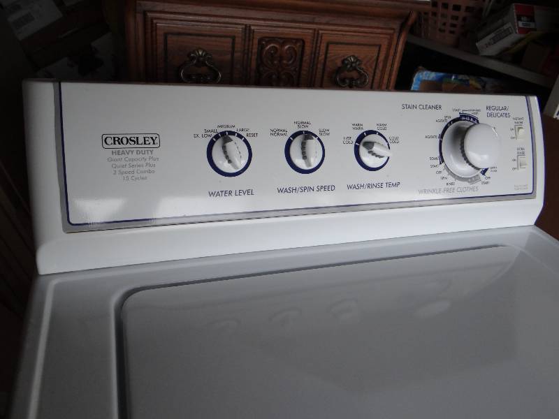 crosley washing machine for sale