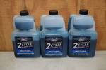 3 Bottles Super S Universal 2 Cycle Engine Oil