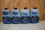 4 Bottles Super S Universal 2 Cycle Engine Oil