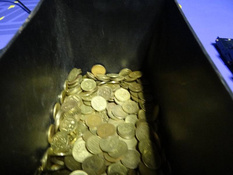 lot 6117 image: Bin Full of Tokens
