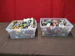 2 Totes of Figurines