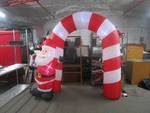 Santas Inflatable Candy Cane Lane