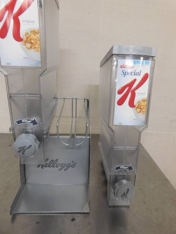 Kelloggs Cereal Dispenser Haskell Sale 2018 EquipBid